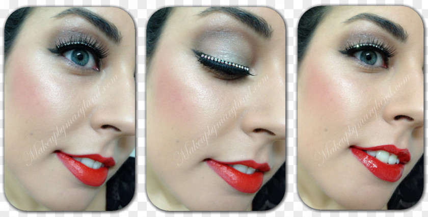 Dita Von Teese Eyelash Eyebrow Cheek Eye Shadow Lip PNG