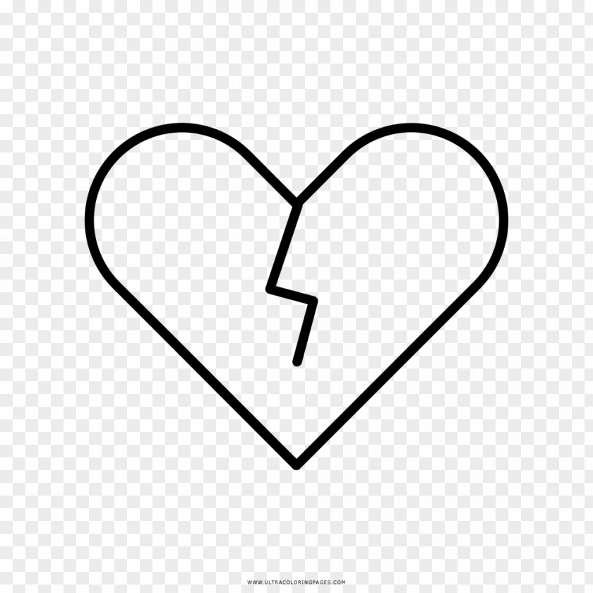 Heart Drawing Coloring Book Black And White PNG