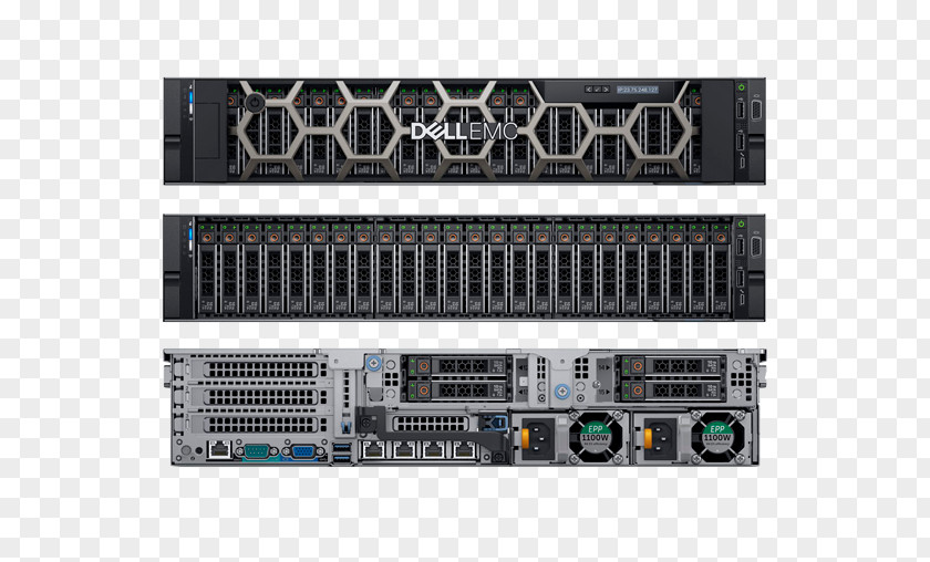 Intel Dell PowerEdge Computer Hardware Servers PNG