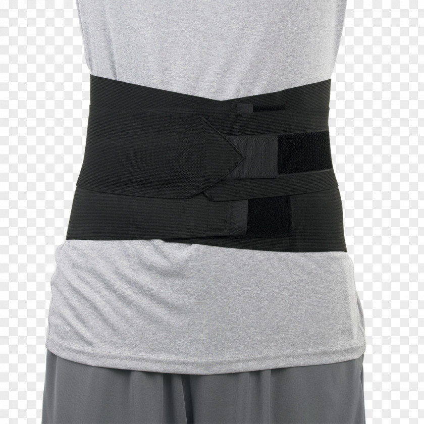 Scoliosis Lumbar Waist Back Brace Human Low Pain PNG