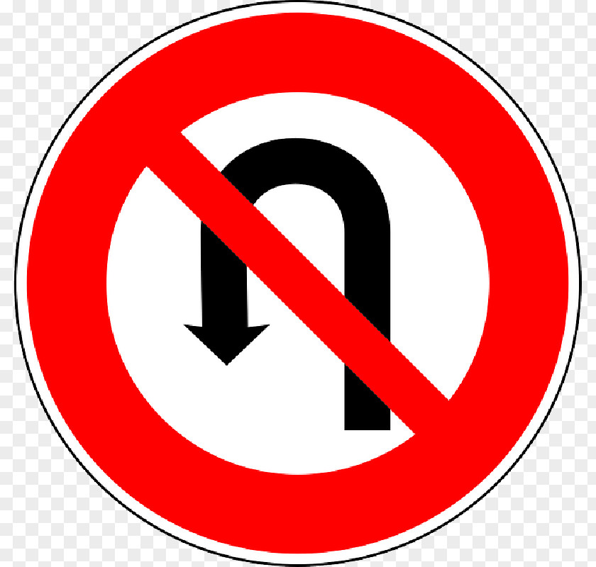 Traffic Sign U Turn U-turn Clip Art Road PNG