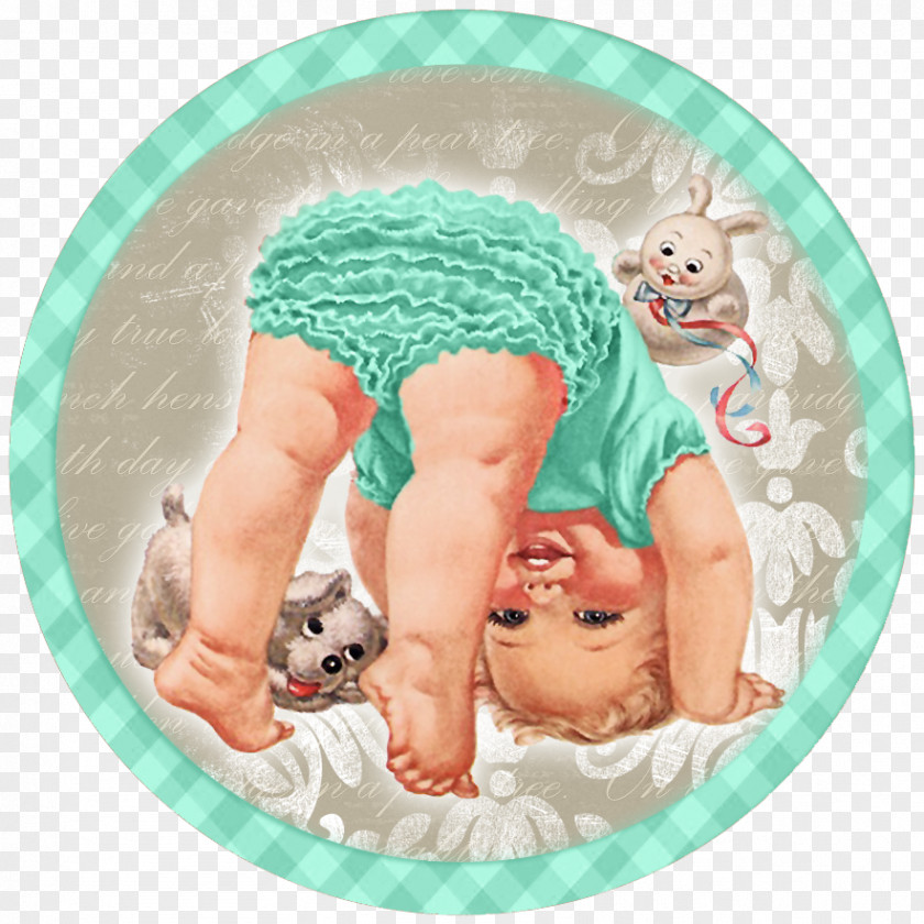 Watercolor Cute Diaper Cake Infant Clip Art PNG