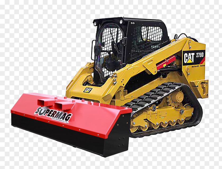Bucket Caterpillar Inc. Skid-steer Loader Tracked Heavy Machinery PNG