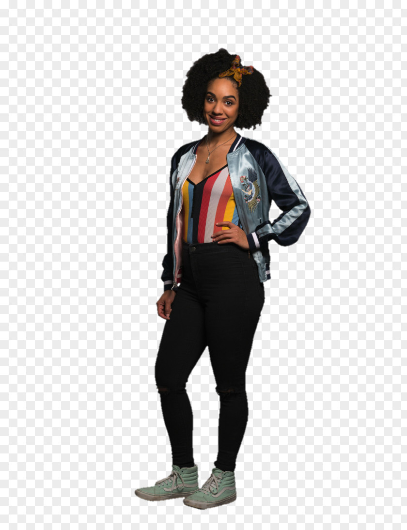Doctor Who Bill Potts TARDIS Standee Poster PNG