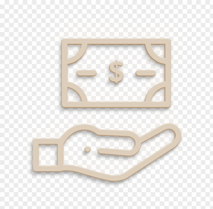 Dollar Bill Icon Hand Online Shopping PNG