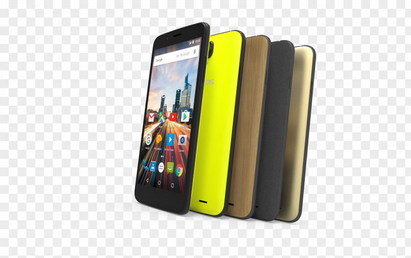 Four Seasons Regimen Archos Helium 4G Smartphone 55 16Gb Black Gold Grey Wood Yellow Camera Dual Sim PNG