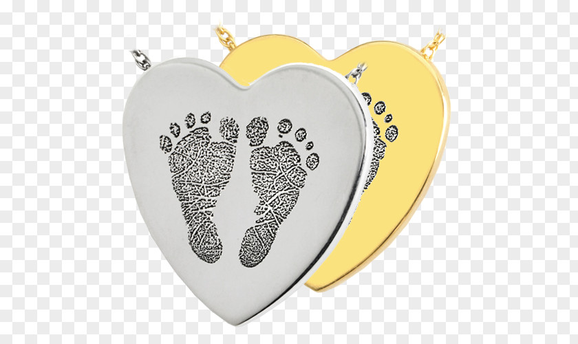 Heart Fingerprint Locket Sterling Silver Gold Jewellery PNG