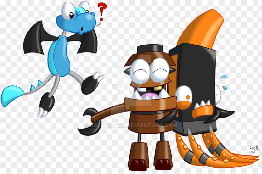 Mixels Humanized Murp Lego Toy Art PNG