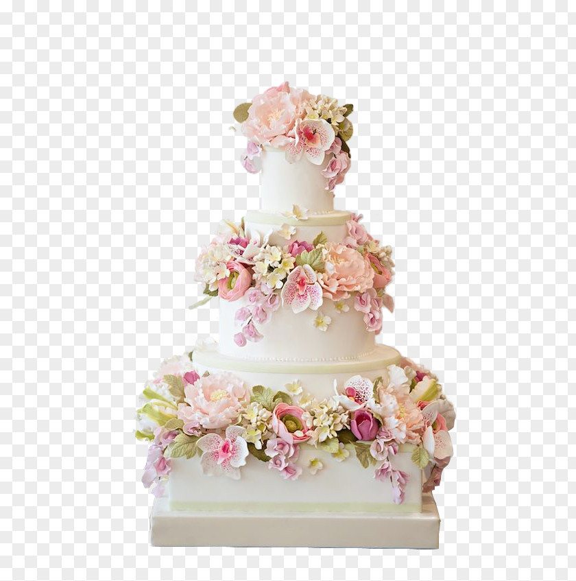 Peony Fondant Cake Wedding Icing Bakery PNG