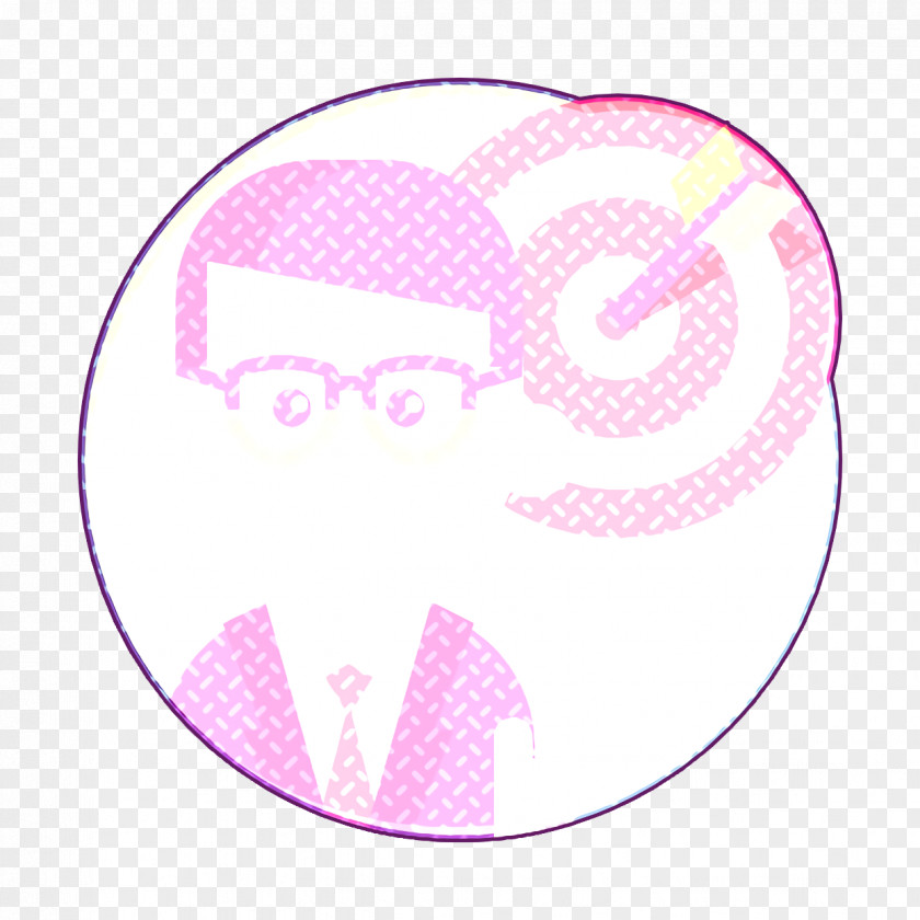 Sticker Pink Teamwork Icon Target PNG