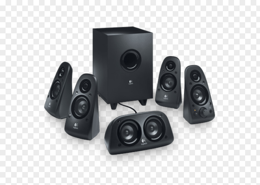 5.1 Surround Sound Logitech Z506 Loudspeaker Computer Speakers PNG