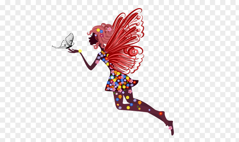 Butterfly Beauty Fairy Royalty-free Flower Fairies Clip Art PNG