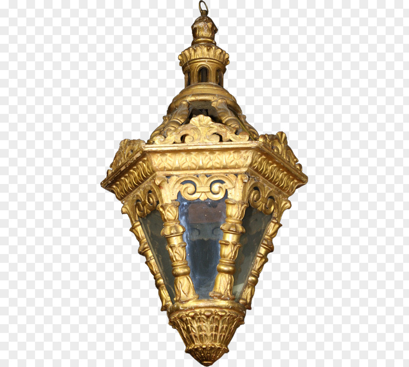 Ceiling Fixture Artifact History Antique Gold PNG