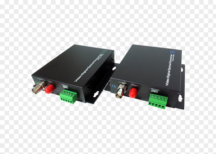 Fibra Optica RF Modulator Video BNC Connector Electronics PNG