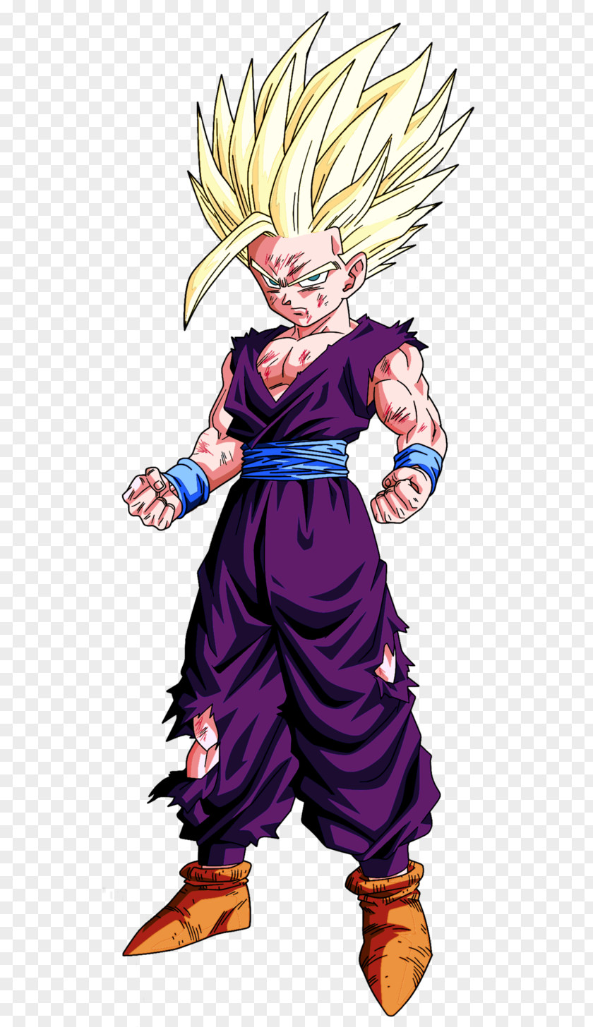 Goku Gohan Vegeta Majin Buu Trunks PNG