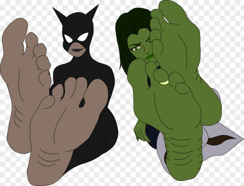 She Hulk Catwoman She-Hulk Marceline The Vampire Queen Art PNG