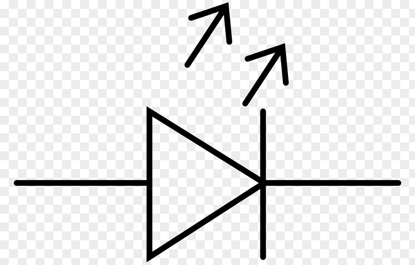 Symbol Wiring Diagram Electronic Light-emitting Diode Electrical Network PNG