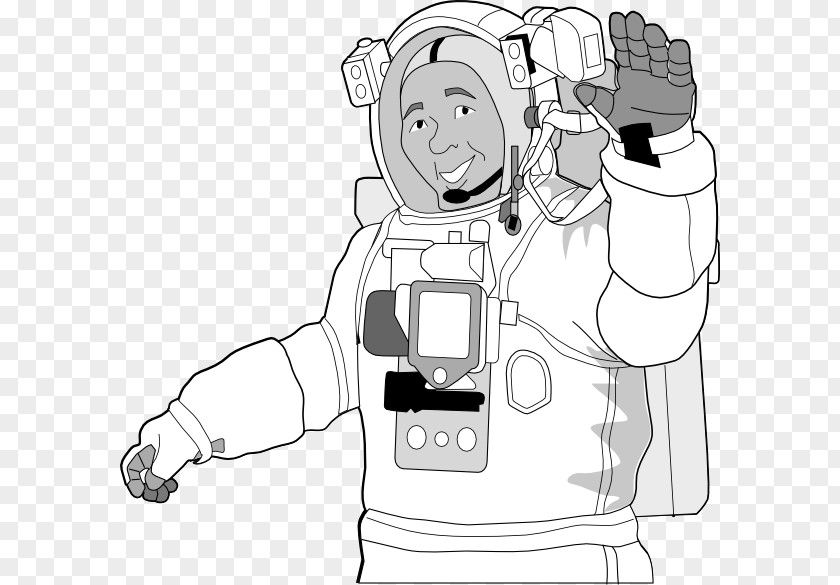 Astronaut Kids International Space Station Suit Clip Art PNG