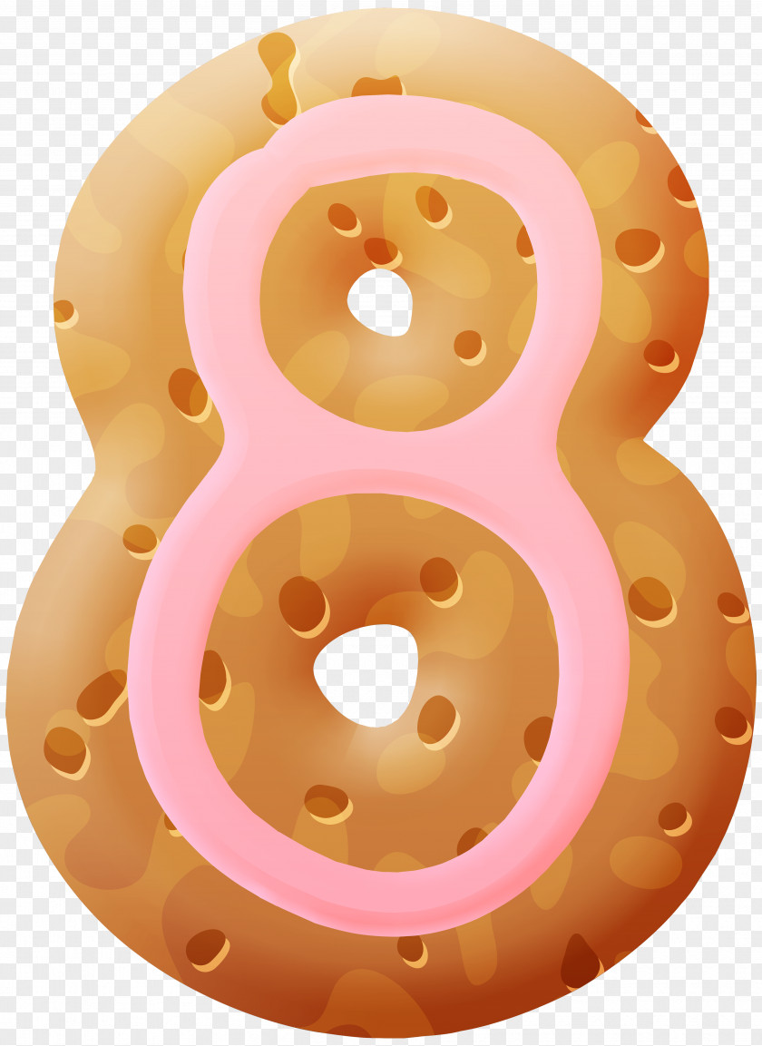 Biscuit Number Eight Clipart Image Clip Art PNG