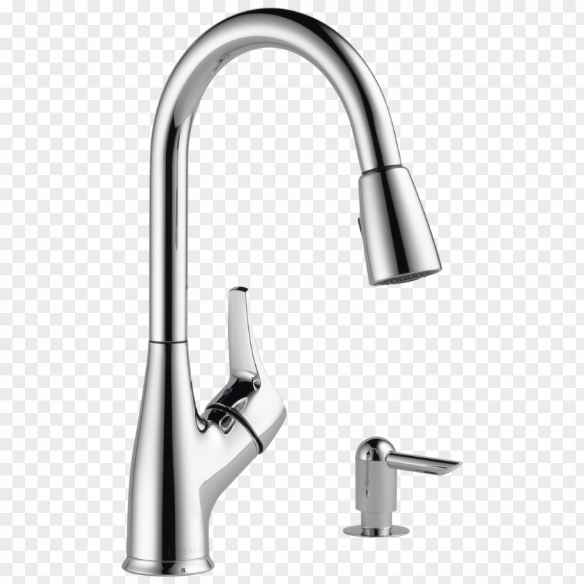 Faucet Tap Sink Kitchen Soap Dispenser Plumbing PNG