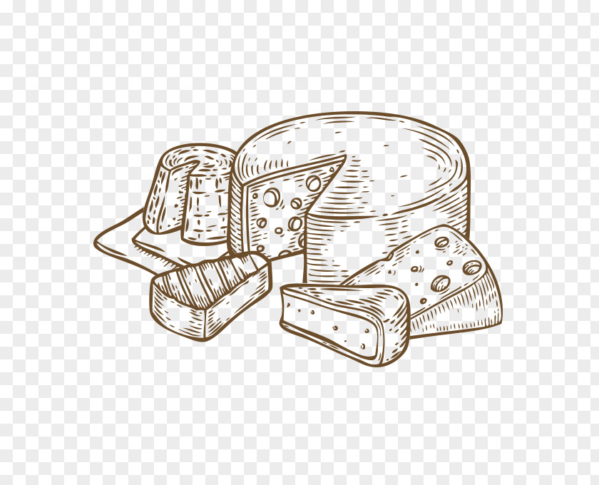 Milk Drawing Cheese Food PNG