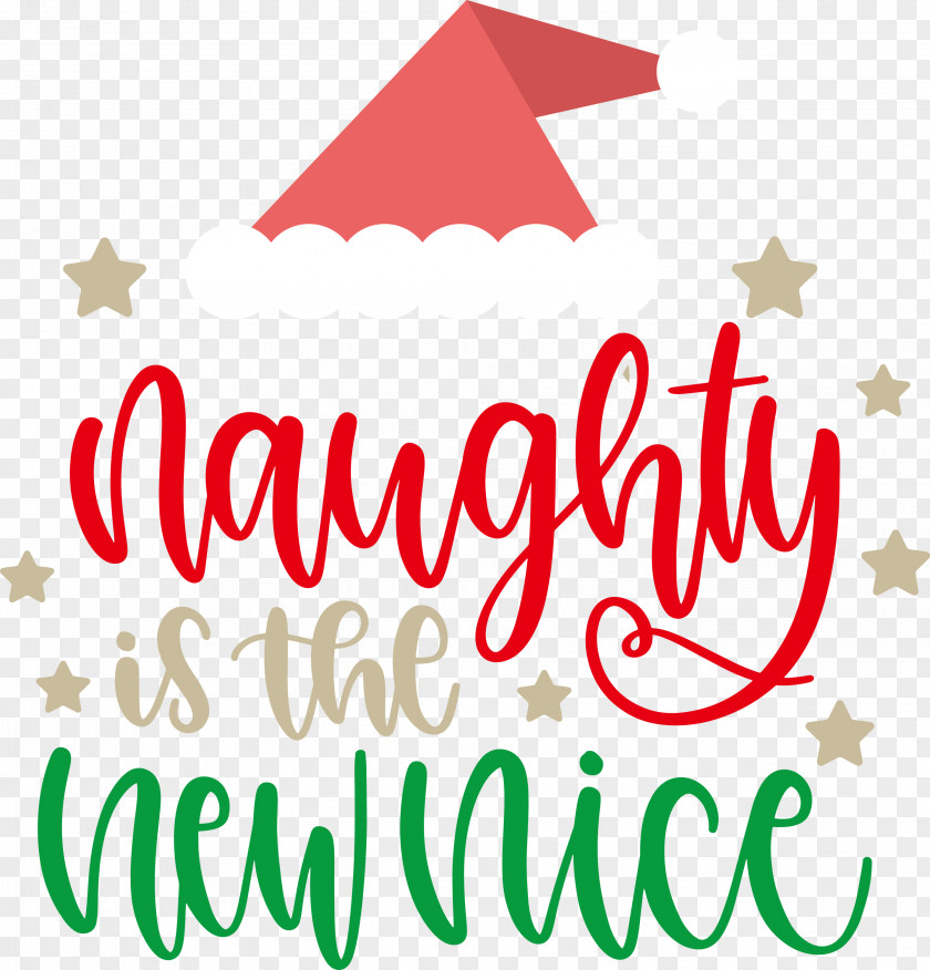 Naughty Is The New Nice Christmas PNG