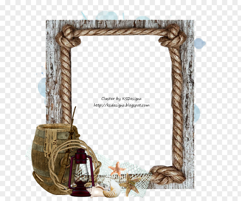 Rope Frame Picture Frames Mirror PNG