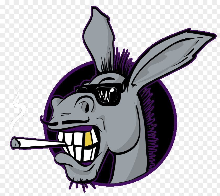 Donkey Clip Art Glass Rabbit Logo PNG