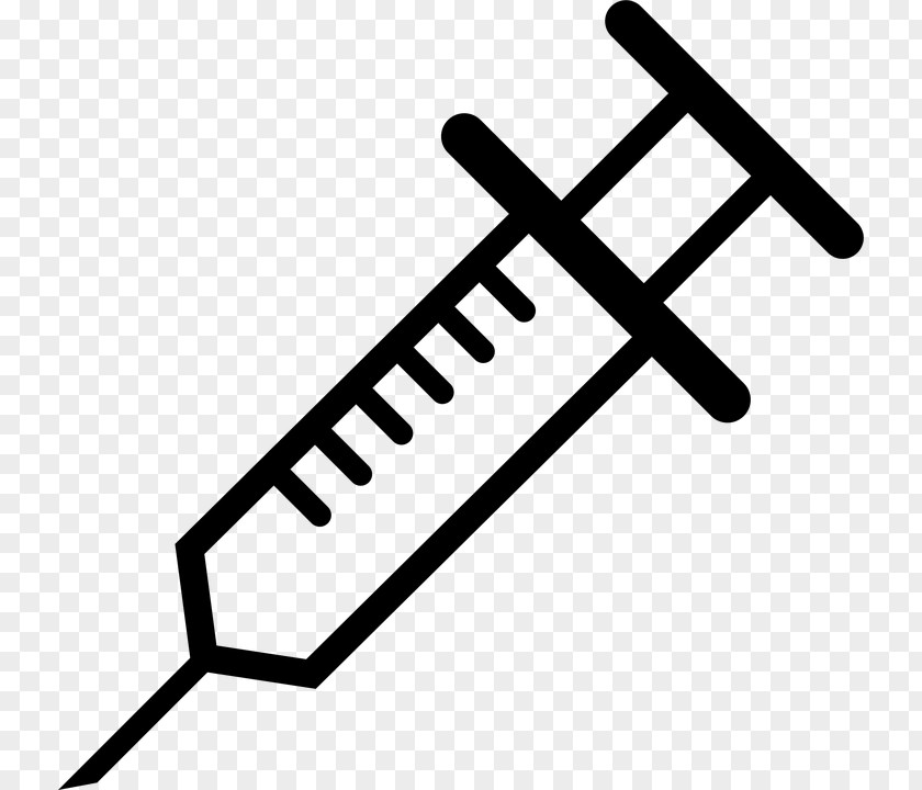 Medica Syringe Hypodermic Needle Injection Clip Art PNG