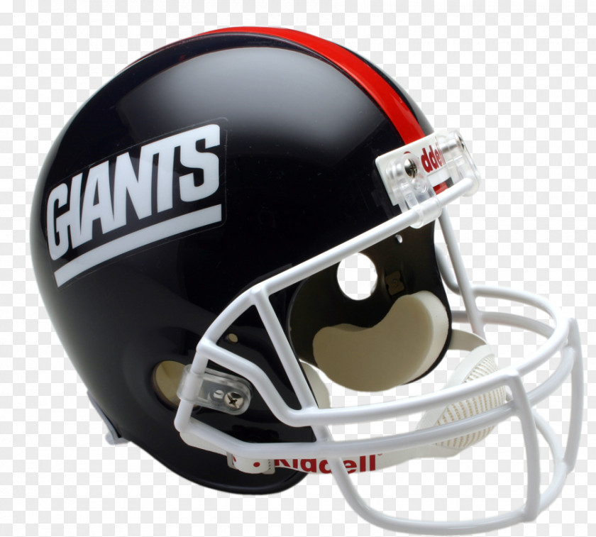 New York Giants NFL American Football Helmets Riddell PNG