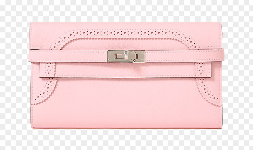 Pink Women's Wallets Handbag Hermès Wallet PNG