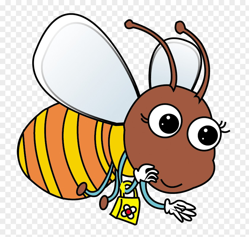 Bee Cartoon Honey Clip Art PNG