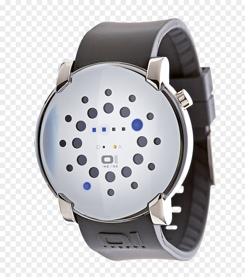 Binary Watch Clock Strap Number PNG