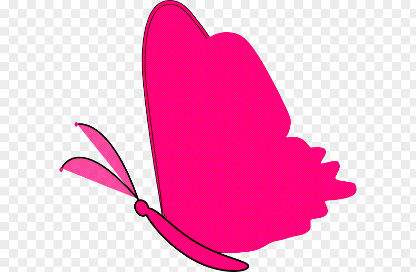 Heart Pink Love Magenta Petal PNG