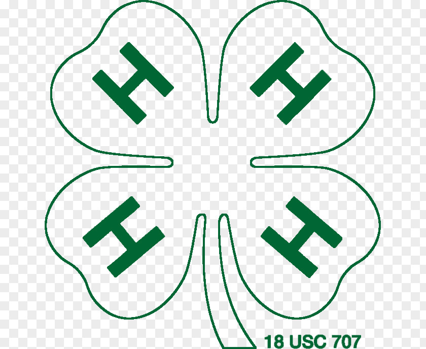 Logo Graphics 4-H White Clover Institute Of Food And Agricultural Sciences Decal Clip Art PNG