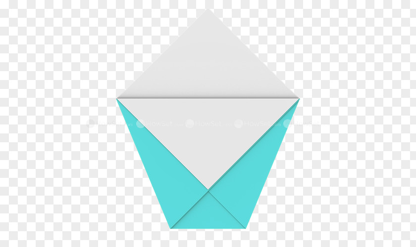 Paper Cups Line Triangle Turquoise PNG
