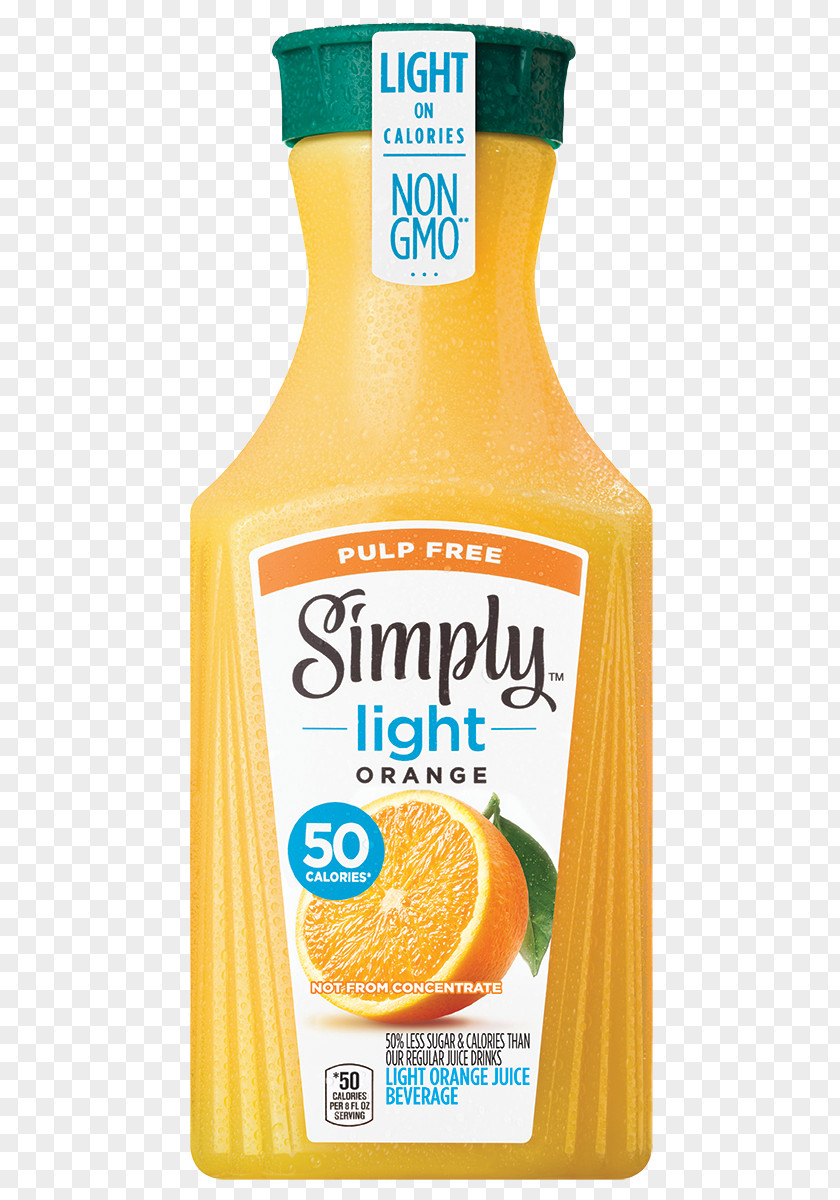 Simply Orange Juice Drink Soft Vesicles PNG