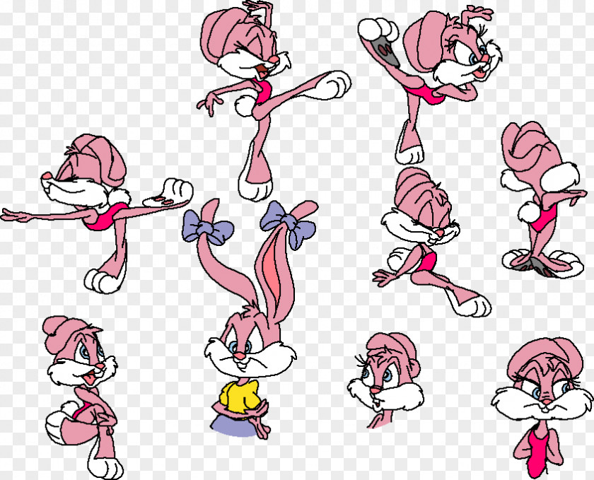 Babs Bunny La Fume Ballet Art Dance Drawing PNG