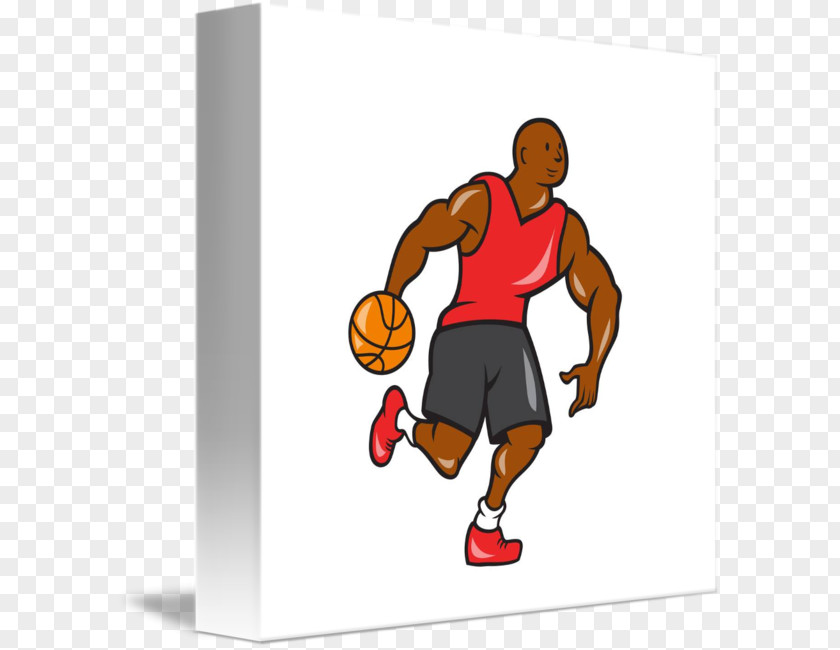 Basketball Dribbling Player Clip Art PNG