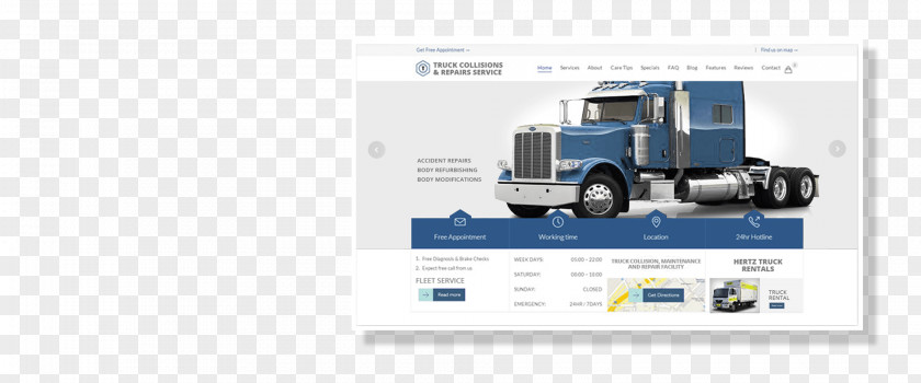 Biomedical Advertising Web Development Responsive Design Car Truck PNG