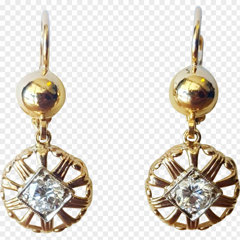 Earring Gold Silver Body Jewellery PNG