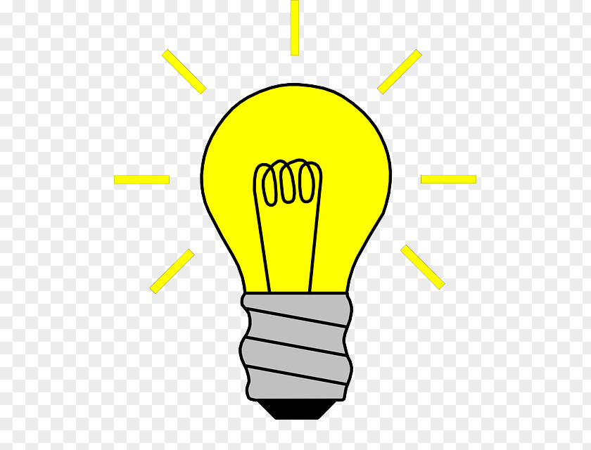 Electric Light Incandescent Bulb Lamp Clip Art PNG