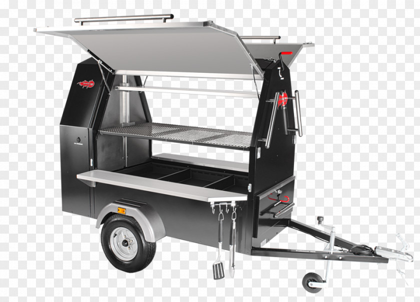 Grill Catering Trailers Barbecue Hamburger Trailer Sausage Trailblazer BBQ Ltd PNG