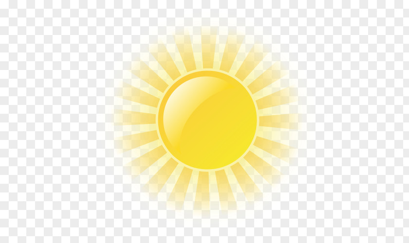 Sun Yellow Circle Wallpaper PNG