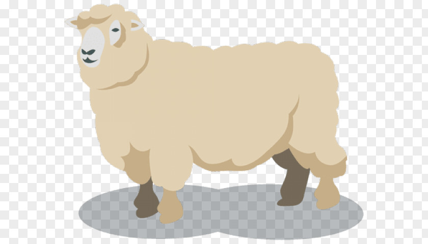 Cowgoat Family Livestock Sheep Animal Figure Cartoon PNG