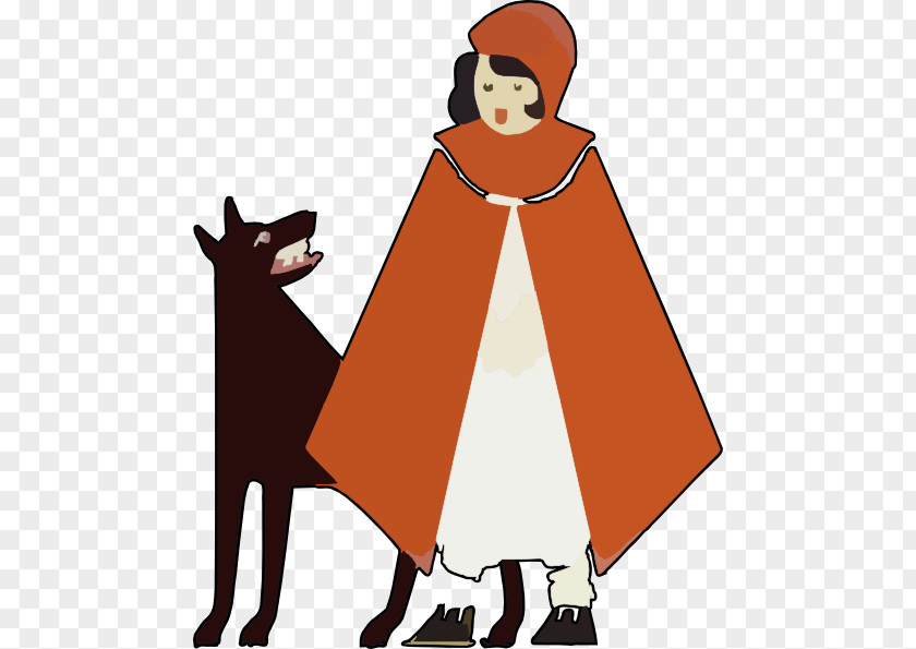 Little Red Riding Hood Forest Big Bad Wolf Clip Art Fairy Tale And The Three Pigs PNG