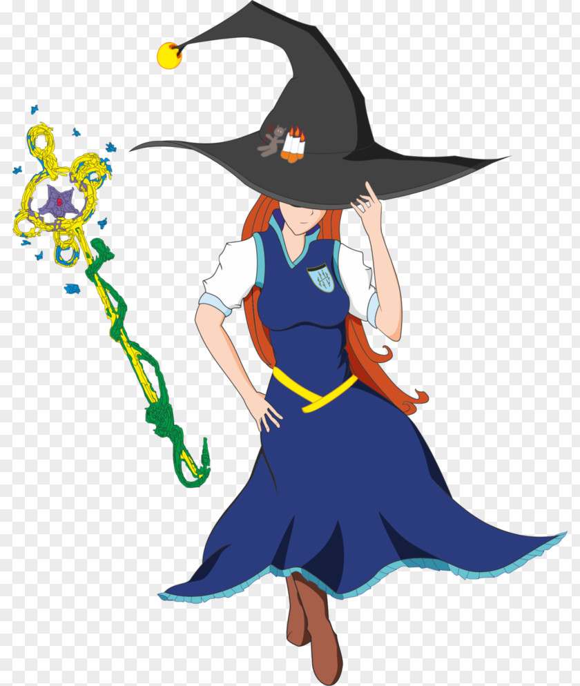 Little Witch Headgear Costume Design Clip Art PNG