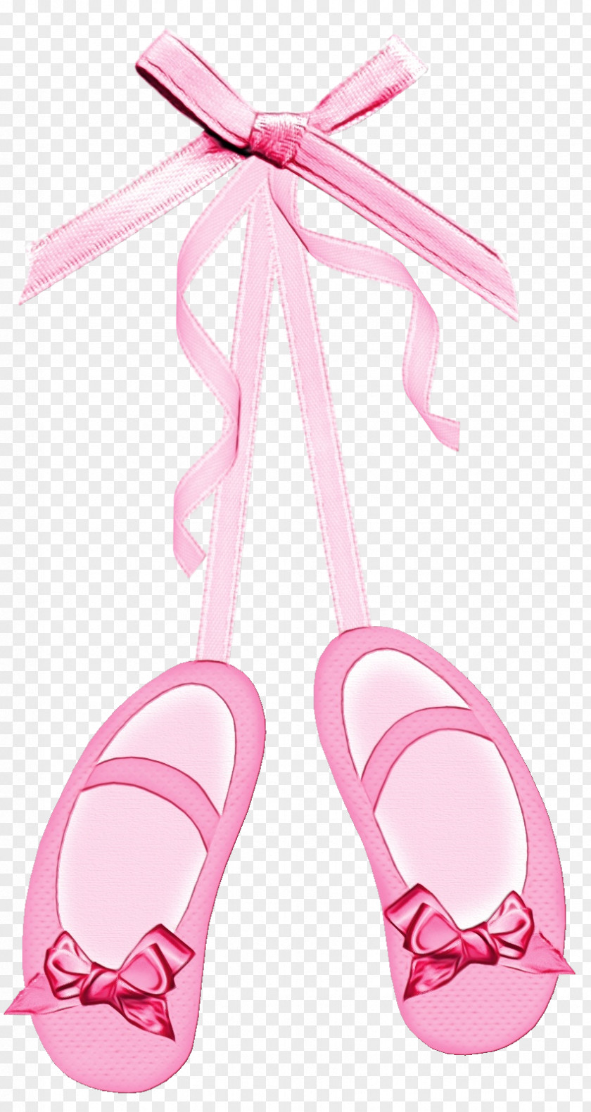 Shoe Ribbon Pink Footwear PNG