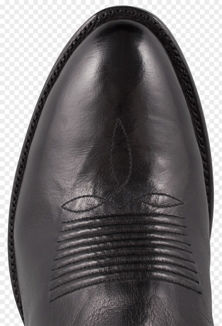 Boot Leather Shoe Walking Black M PNG