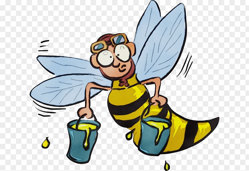 Fly Wasp Bee Background PNG